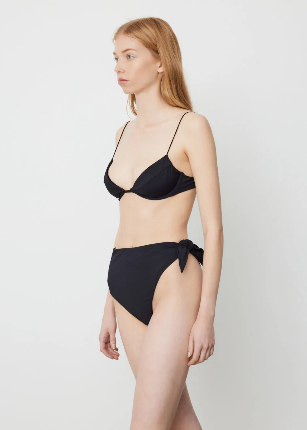 Fine Strap Almond Top