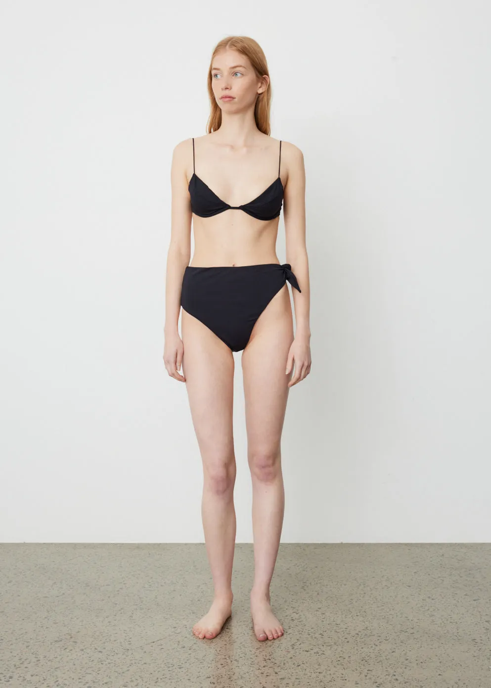 Fine Strap Almond Top