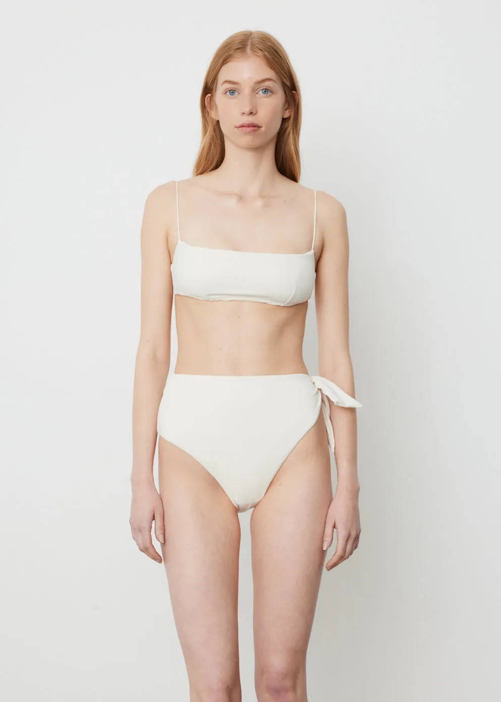 Fine Strap Bandeau Top