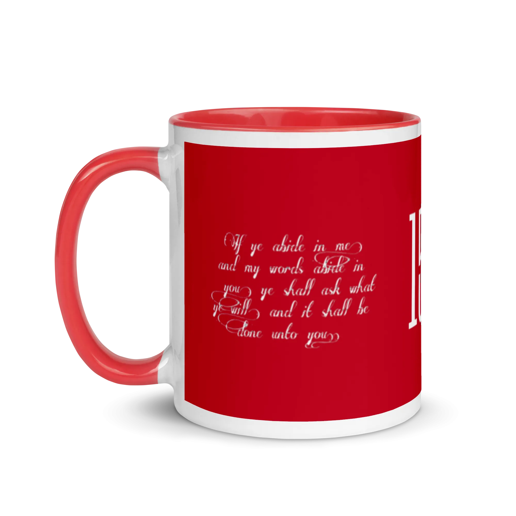 John 5:17 Mugs with Color Inside
