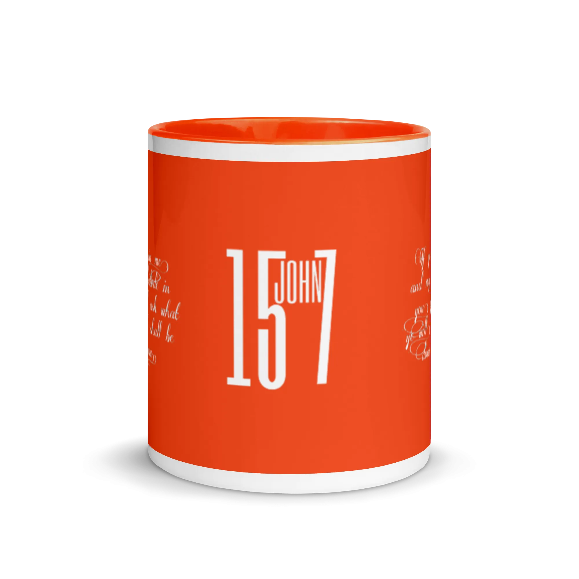 John 5:17 Mugs with Color Inside