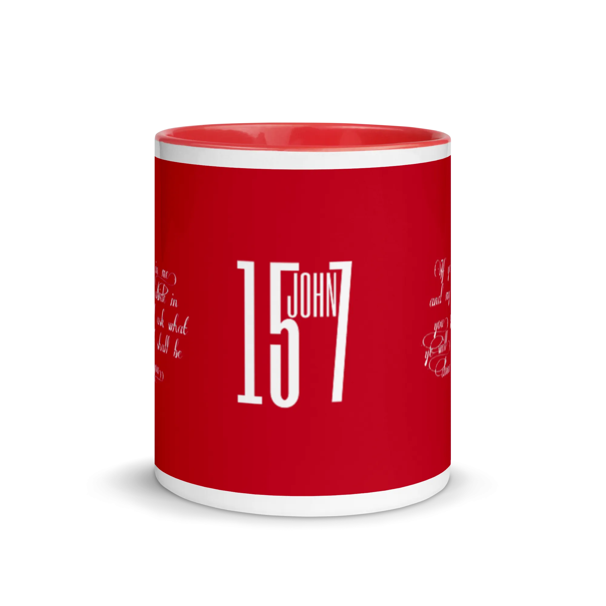 John 5:17 Mugs with Color Inside