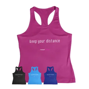 'Keep Your Distance' Kids Performance Netball Vest
