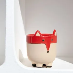 Mini Red Fox Planter