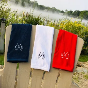 Monogrammed Golf Towel