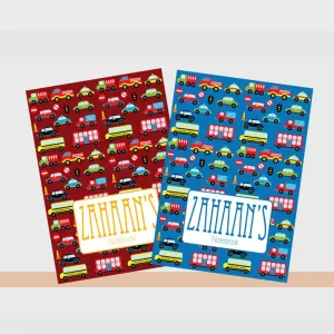 Notebooks, Set of 2<br/>Transport Theme