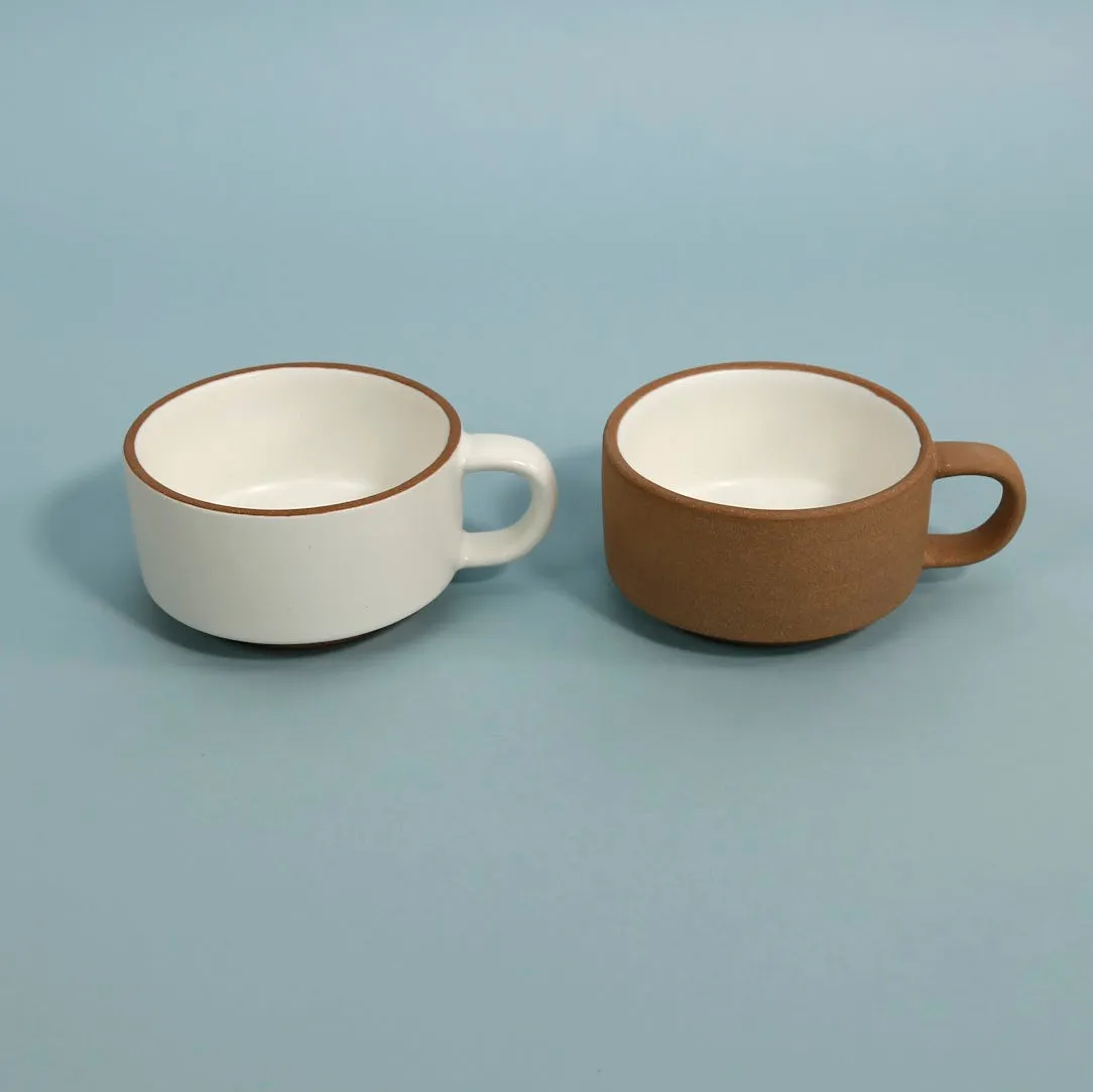 Supper Club Cappuccino Mug / White