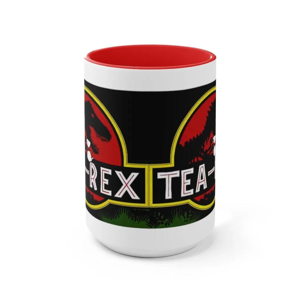 Tea Rex Accent Mugs || T Rex Mugs Tea Rex Accent Mugs, Dinosaurs Mug, mr tea rex mug , ms tea rex mug, Tea Lover Gift