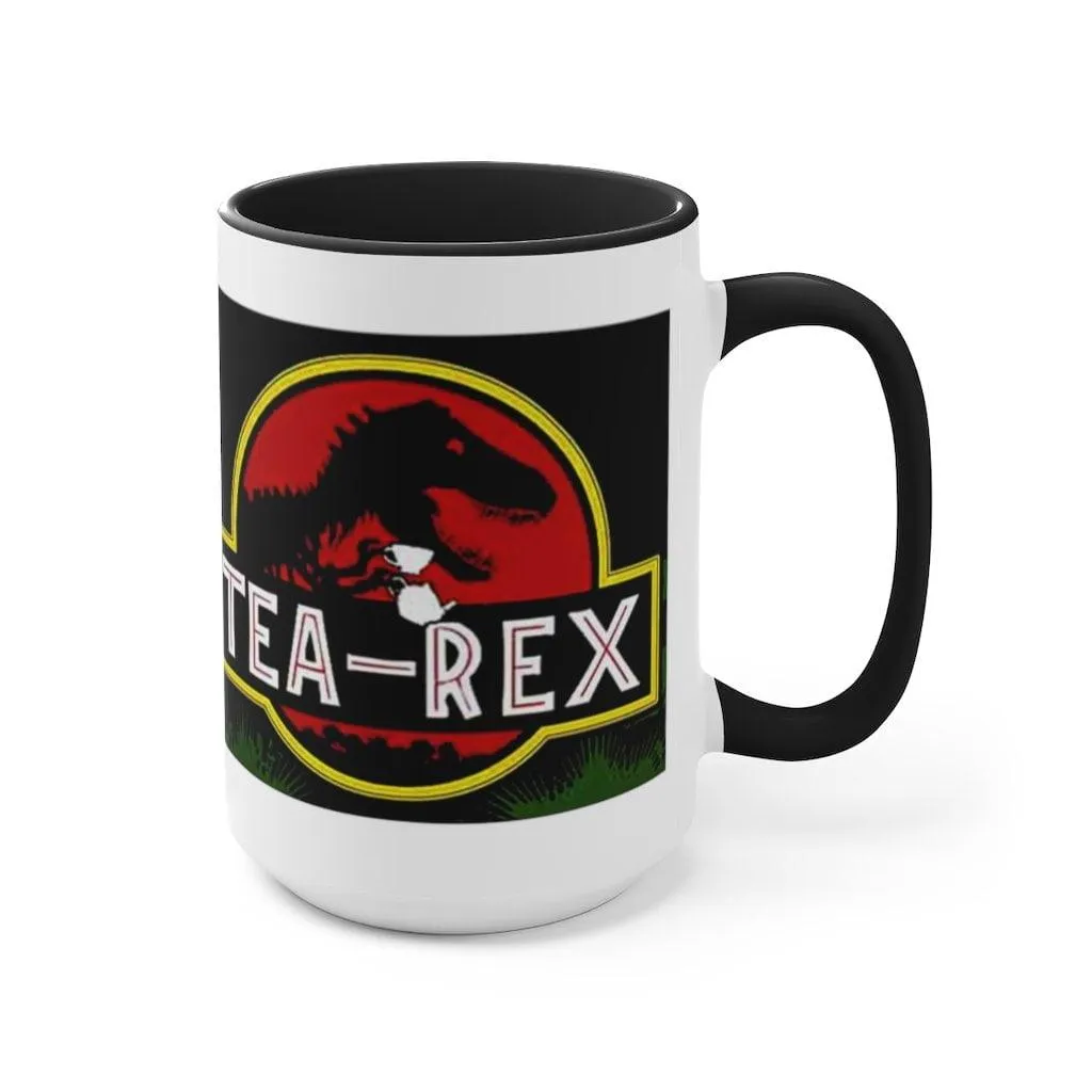 Tea Rex Accent Mugs || T Rex Mugs Tea Rex Accent Mugs, Dinosaurs Mug, mr tea rex mug , ms tea rex mug, Tea Lover Gift
